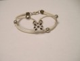 Pulsera de Cuero Flor